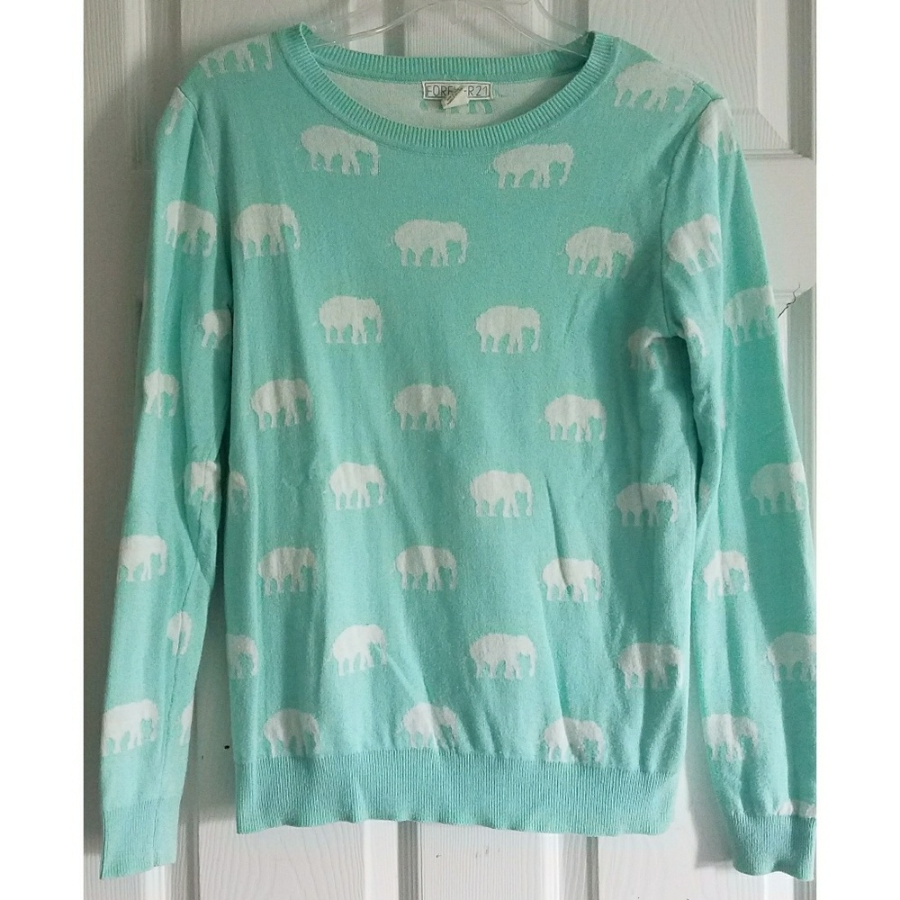 Forever 21 Elephant Sweater